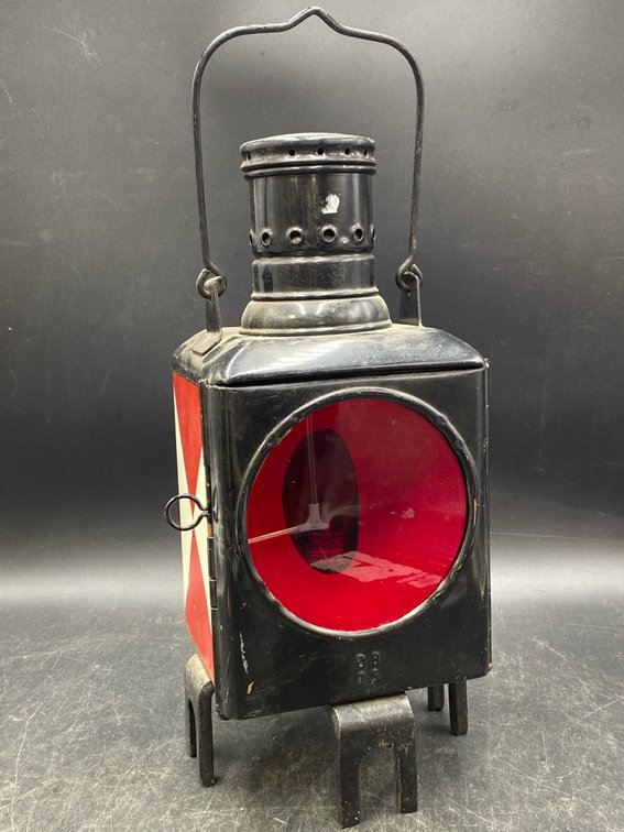 German Railroad Signal Lantern