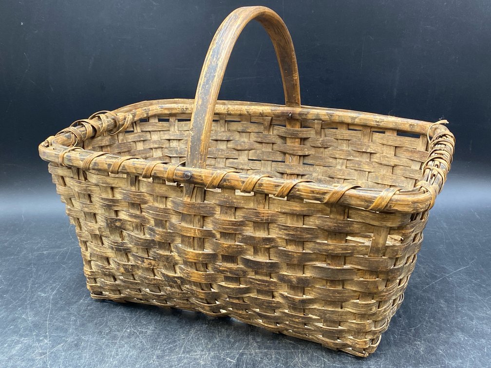 Splint Oak Market Basket