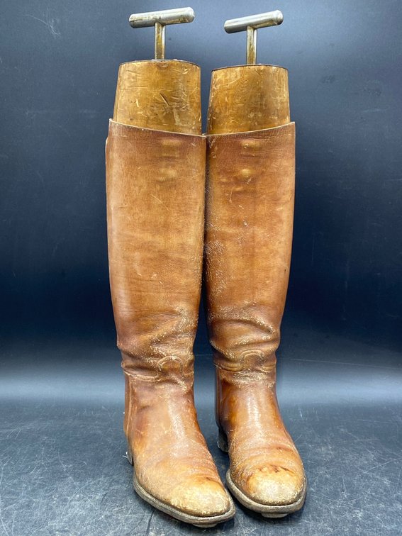 Vintage Fortnum & Mason Leather Riding Boots