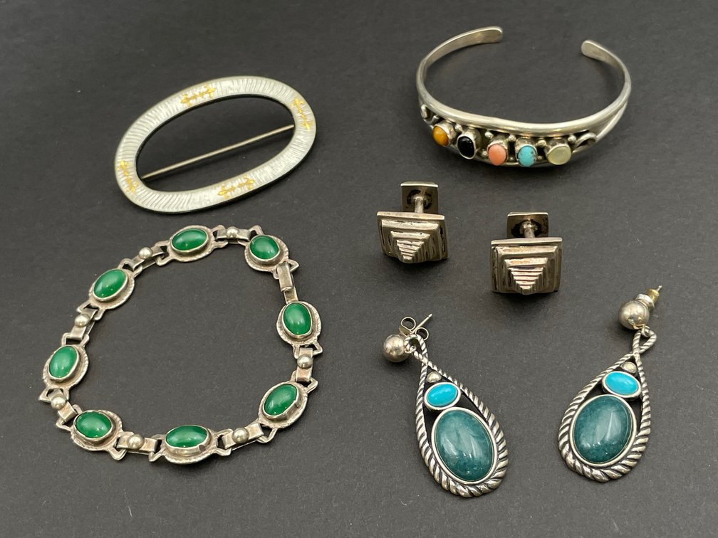 Sterling Jewelry Grouping