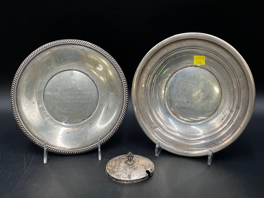 Sterling Hollowware Articles Lot of 3