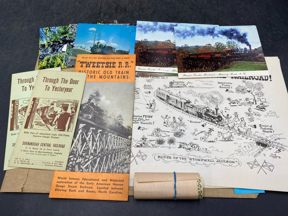 Tweetsie Railroad & Shenandoah Central Railroad Articles
