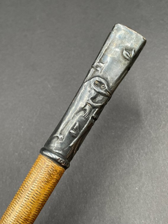 Sterling Handled Riding Crop