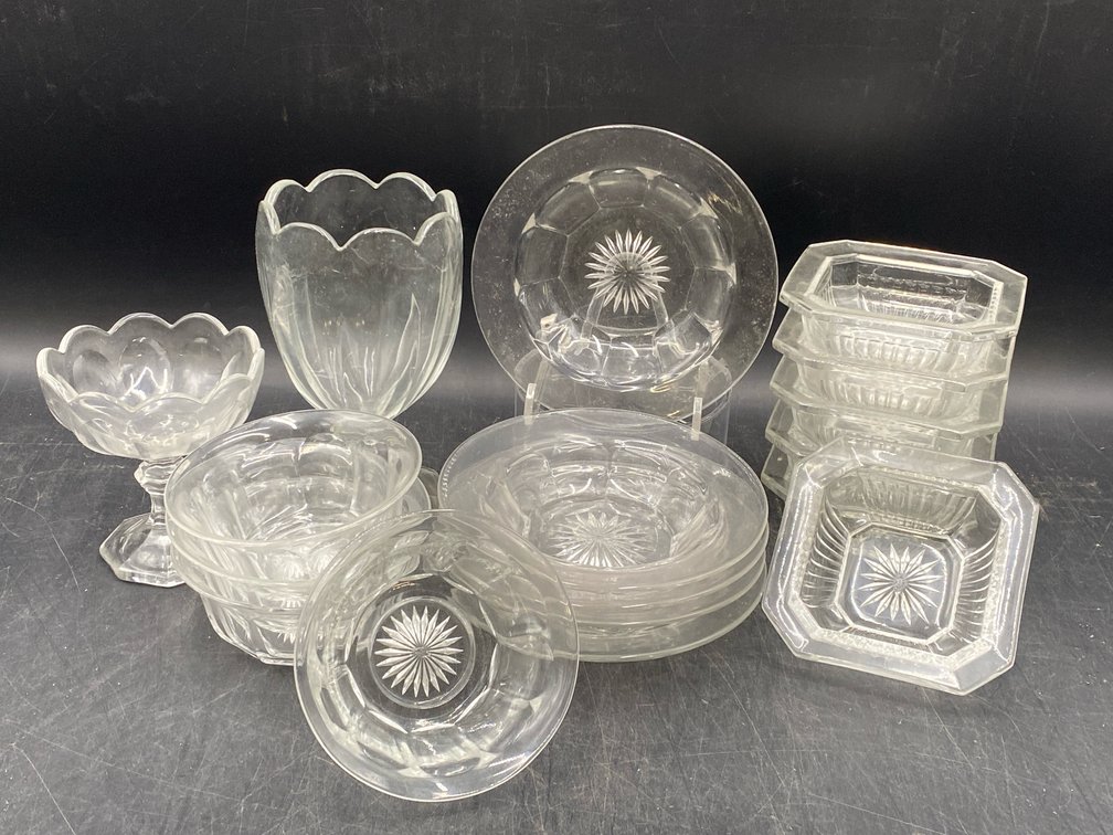 Heisey Elegant Crystal Containers