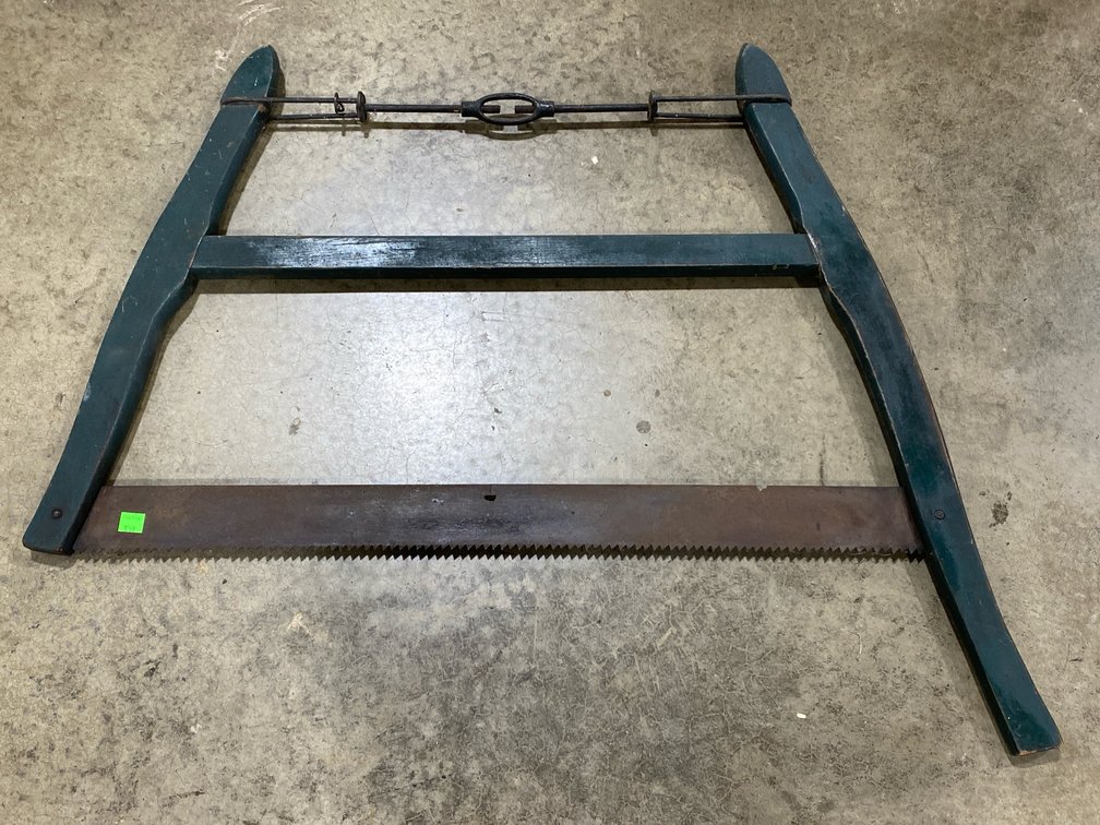 Primitive Cross-Cut Saw