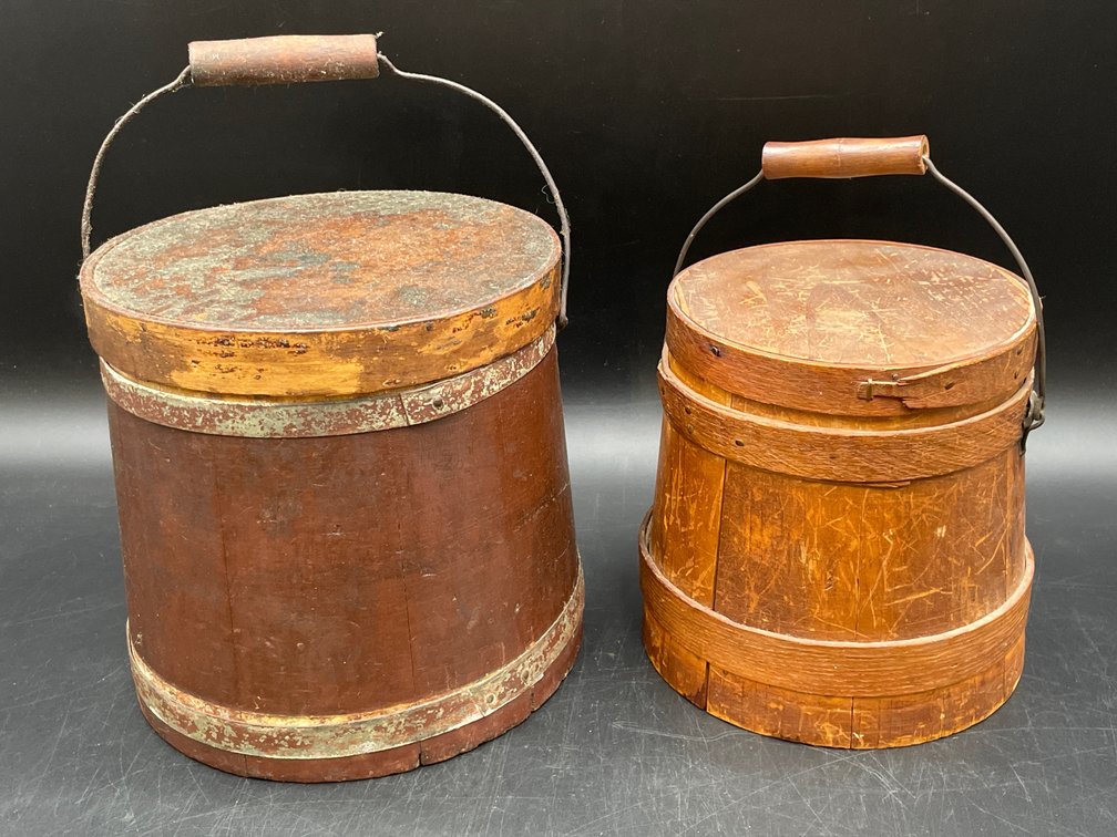 Wooden Firkin Duo