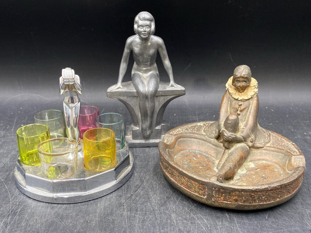 Farberware & Related Metal Female Figures