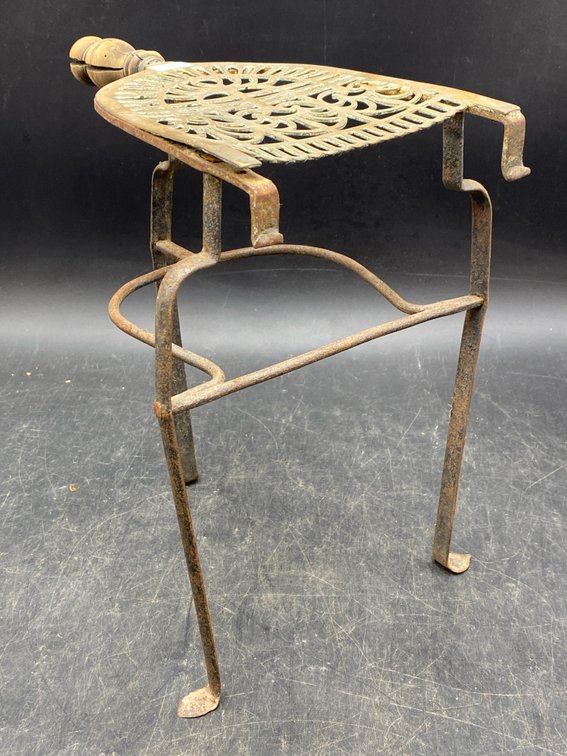 Brass & Iron Fireplace Trivet