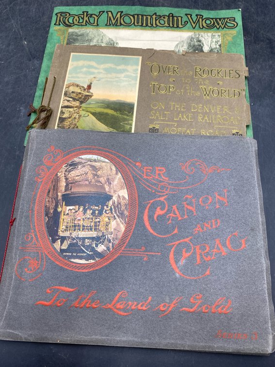 Colorado Landscape & Railroad Scenic Photo Books
