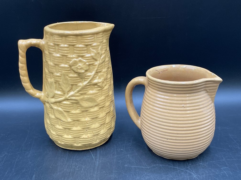 Vintage Yellow Toned Ceramics
