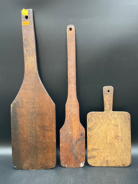 Wooden Butter Paddles