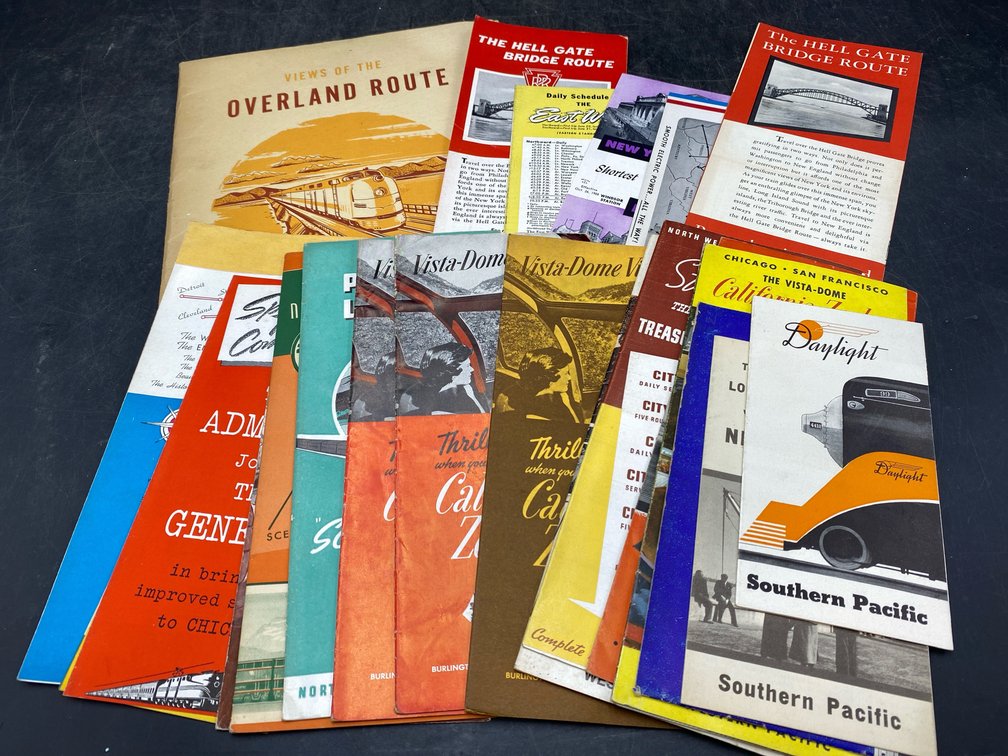 Railroad Pamphlets & Related