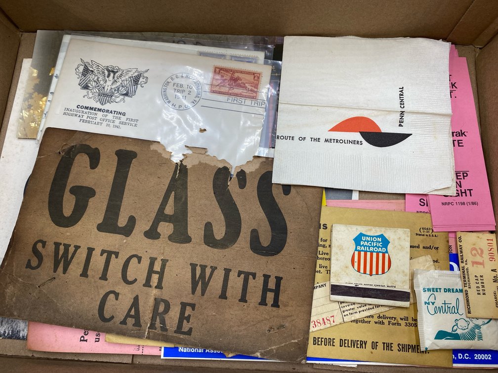 Assorted Railroad Memorabilia