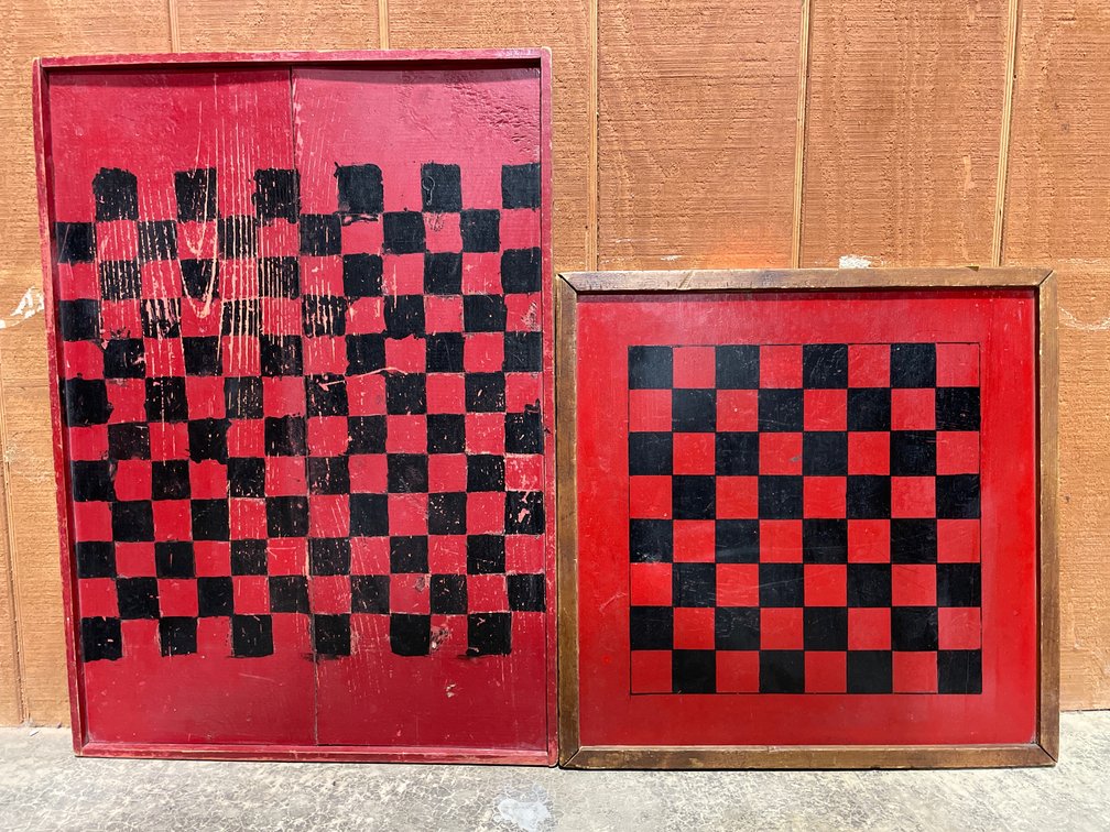 Hand Painted Framed Game Boards