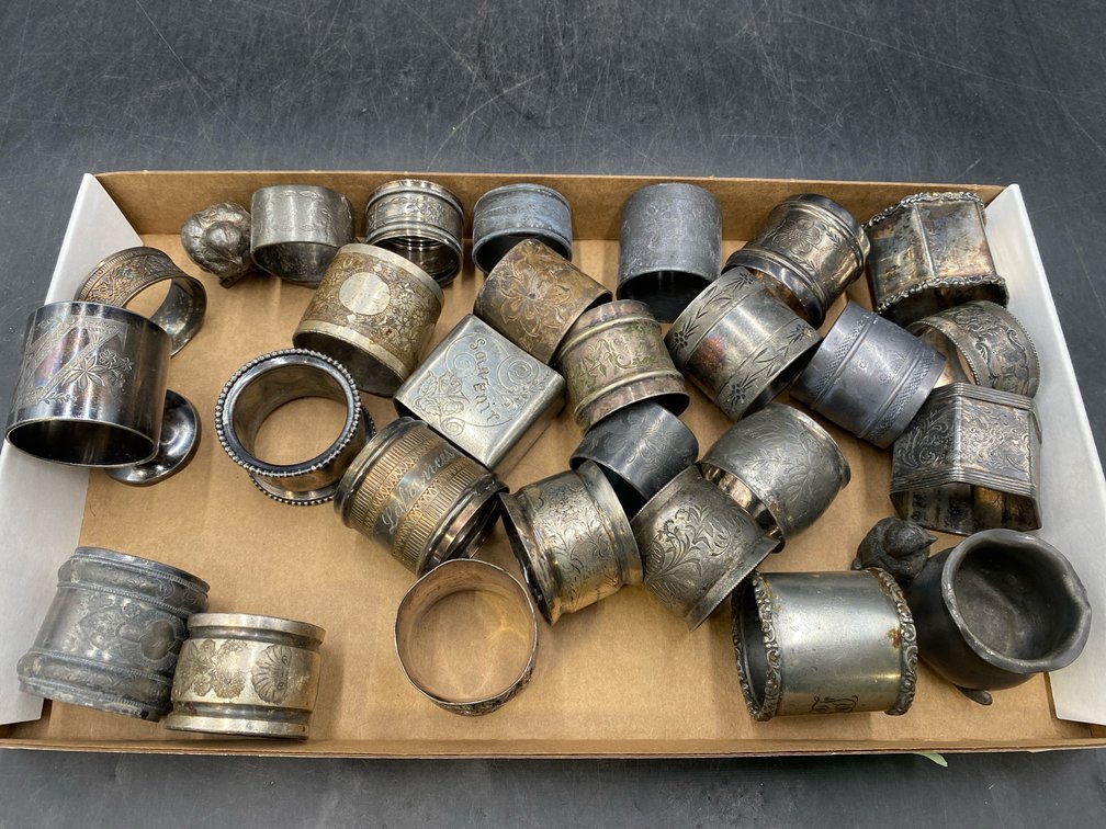 Silver Plated Napkin Holder