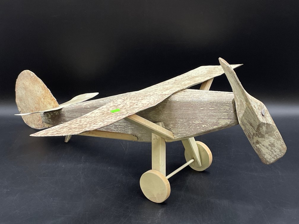 Folk Art Model Airplane