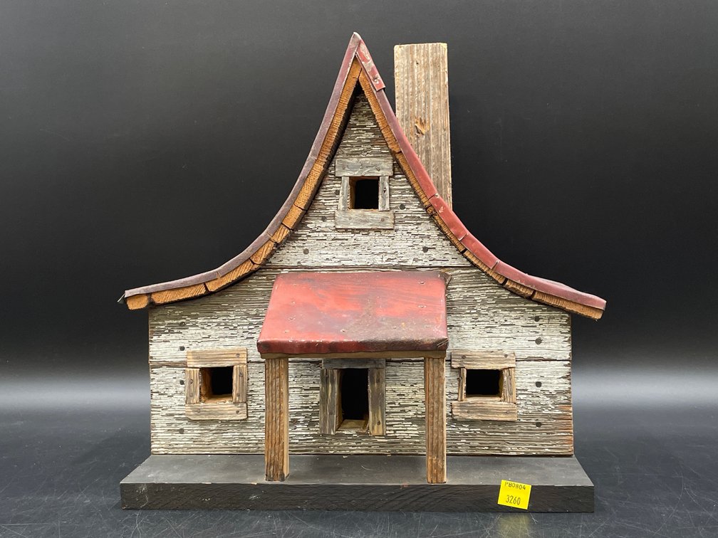 Handcrafted Folk Art Birdhouse