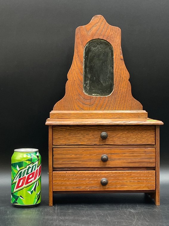 Miniature Wooden Dresser