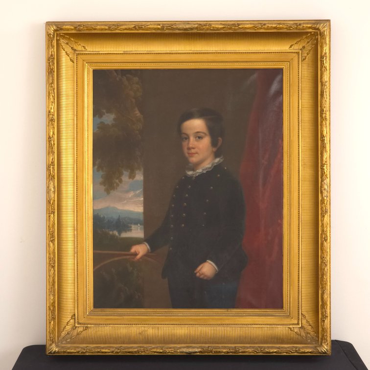 Fredrick R. Spencer (American, 1806-1875) Portrait Painting