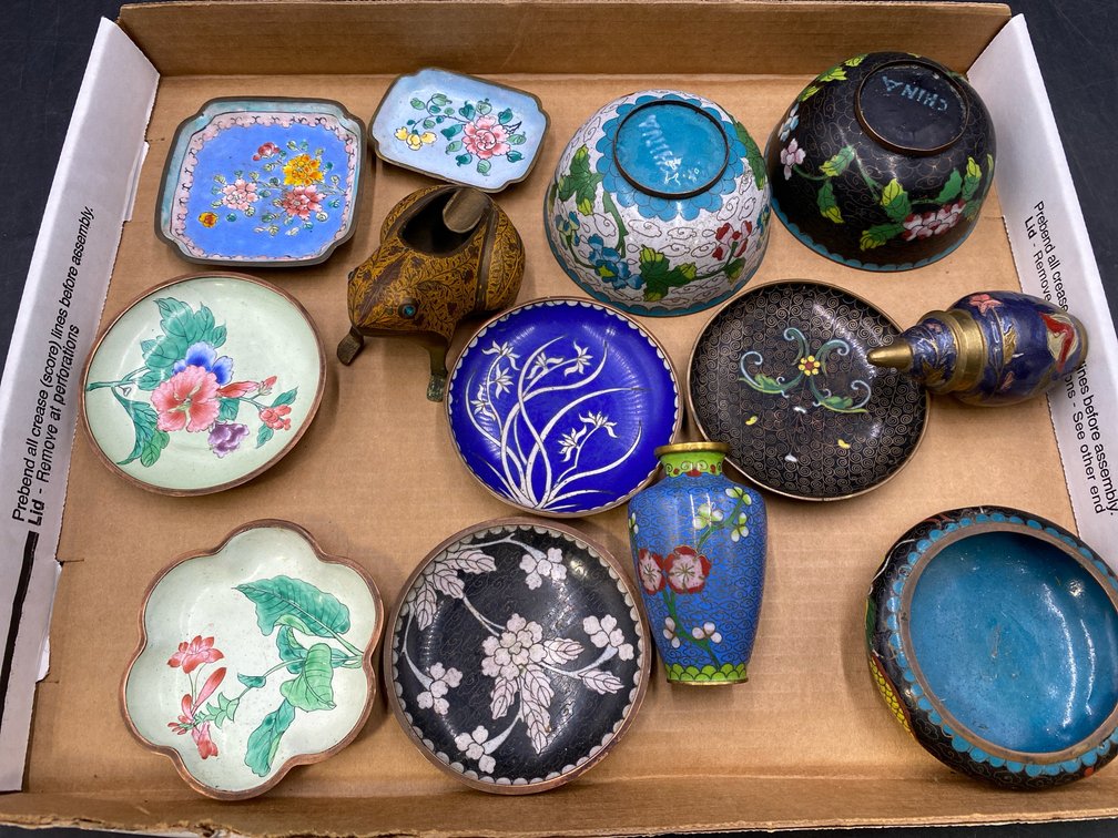 Oriental Cloisonne Enamelware