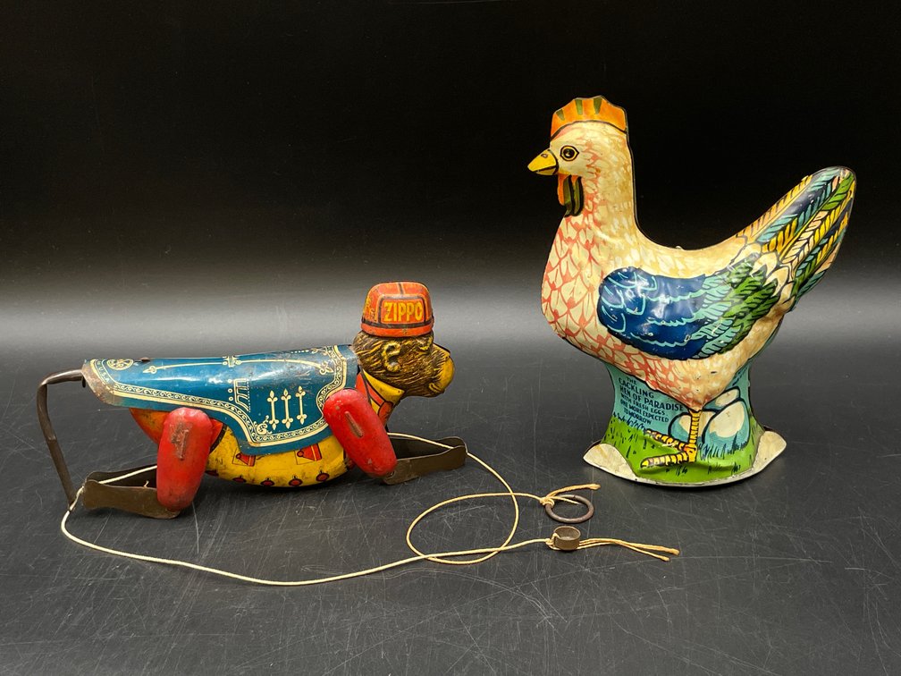 Vintage Lithograph Toys