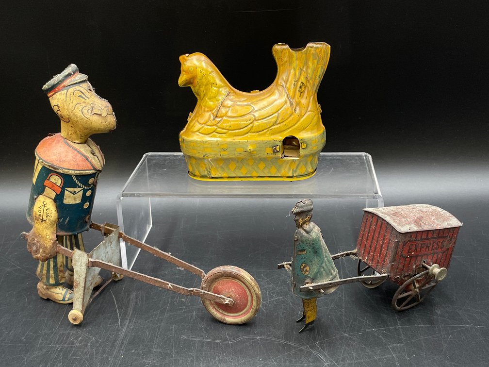Vintage Tin Lithograph Toys