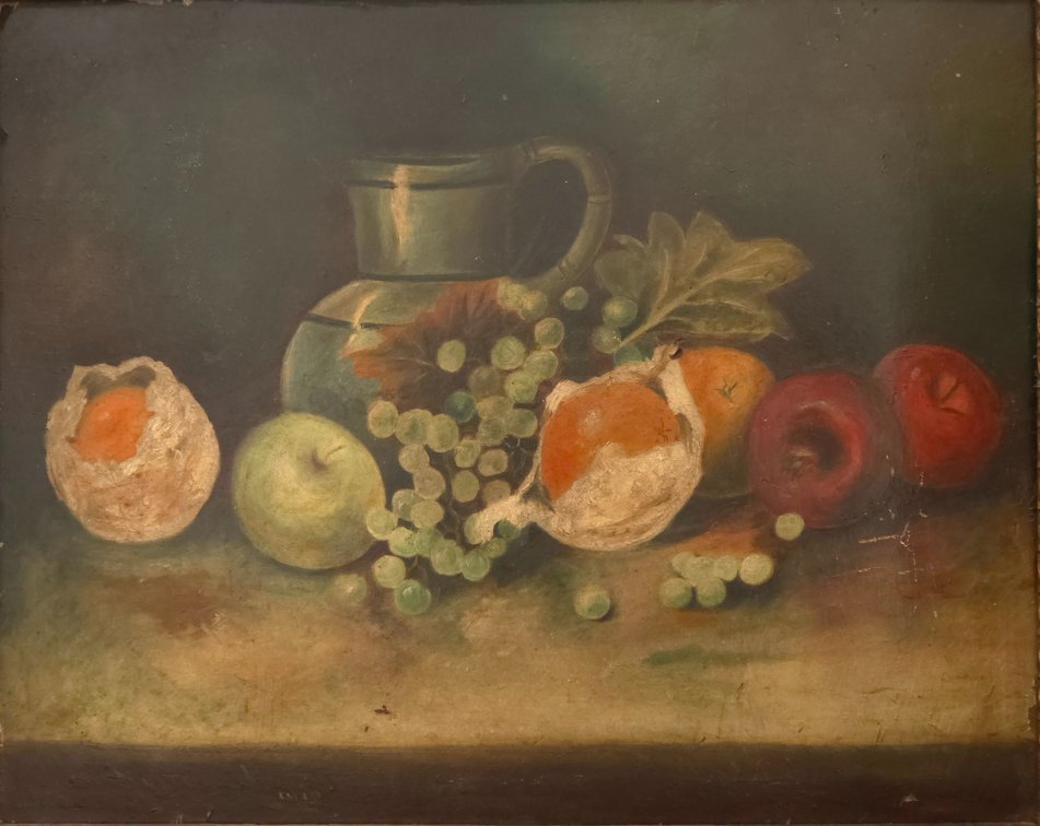 American School (Early 20th century) Still Life with Oranges