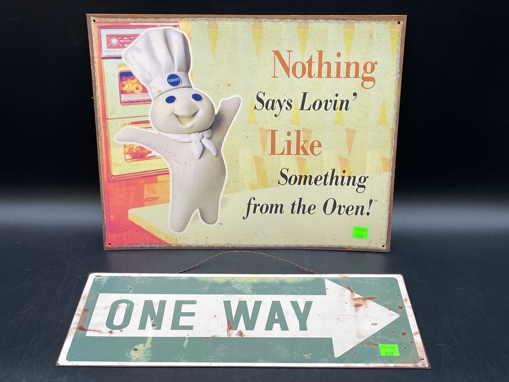 Vintage Style Metal Signs
