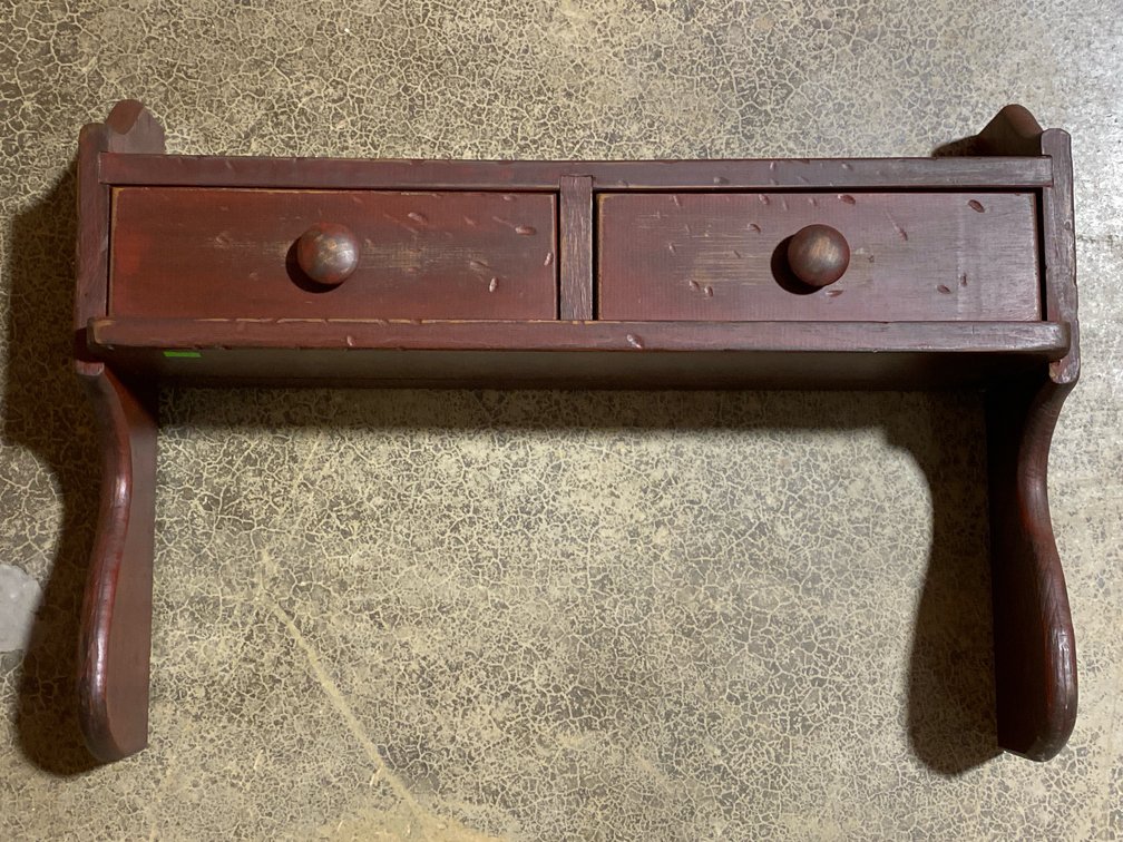 Rustic Farmhouse Wall Shelf