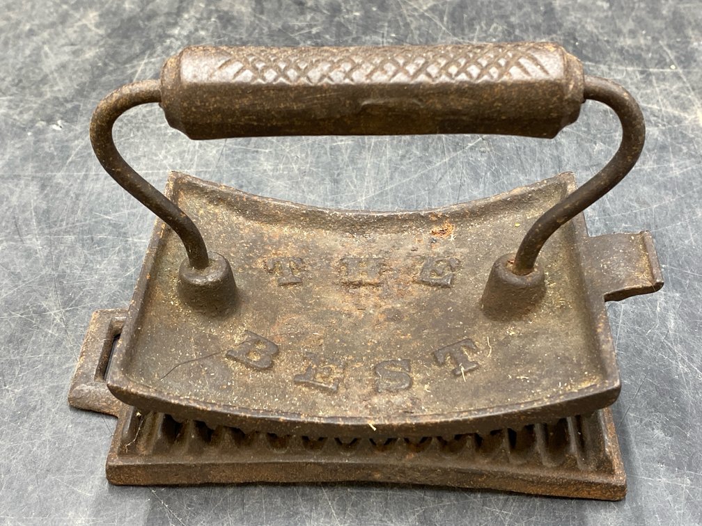 C.W. Whitfield Cast Iron Fluter Crimper Iron