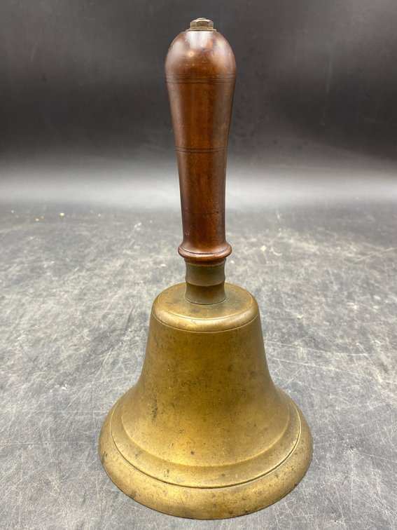 Brass School House Bell