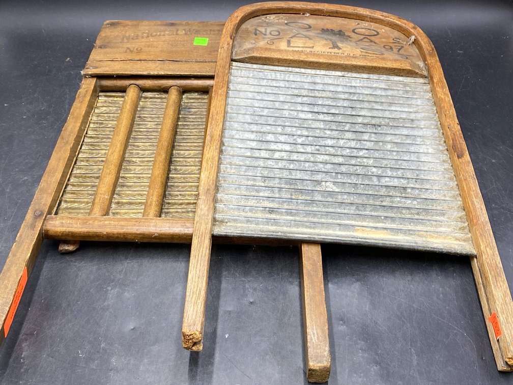 Vintage Primitive Washboards