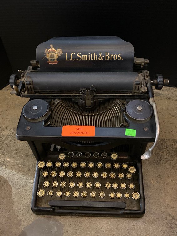 L.C. Smith & Bros Standard Manual Typewriter