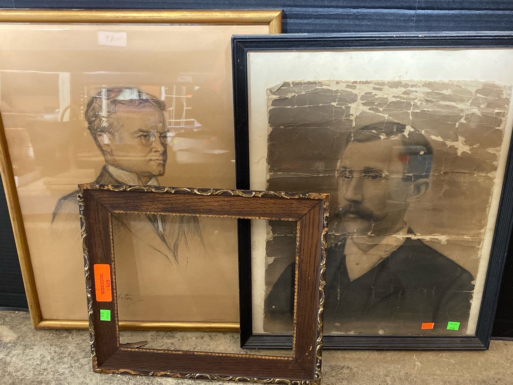Framed Gentleman Portraits
