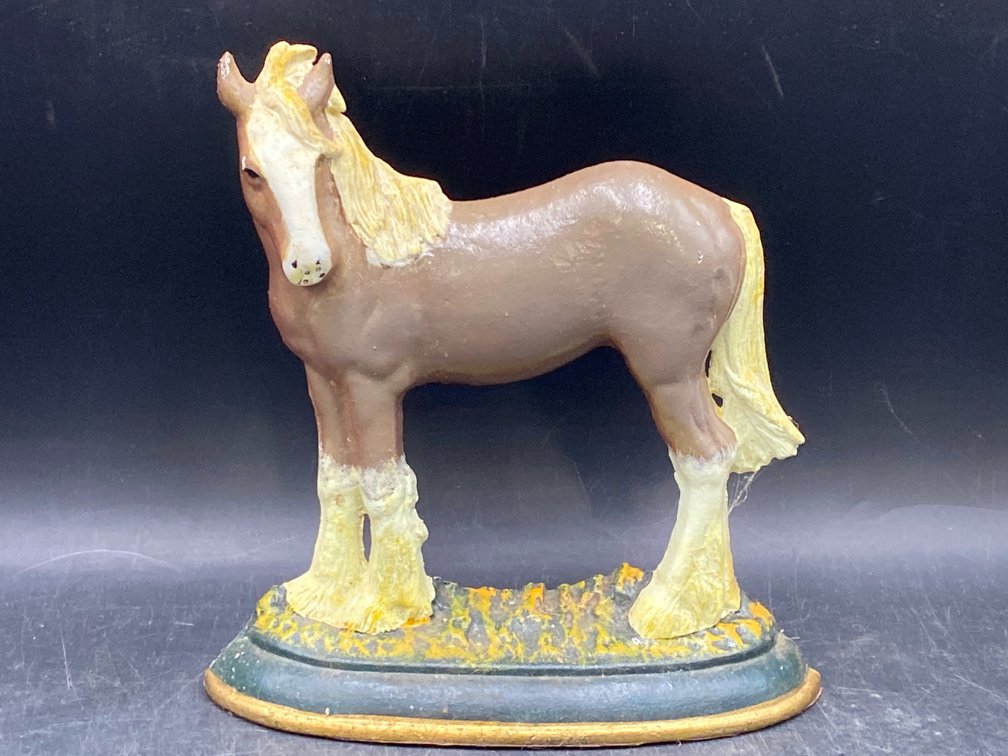 Cast Metal Horse