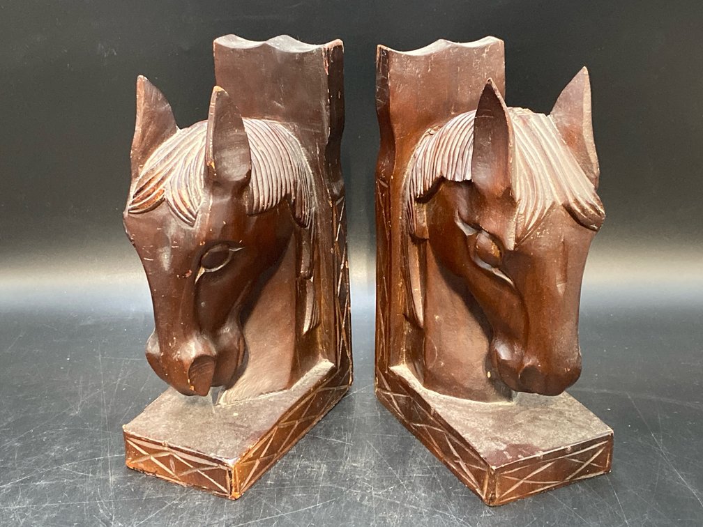 Mabini Handicraft Horse Head Bookends