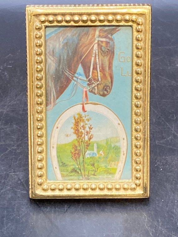 VMC 1987 Brass Picture Frame