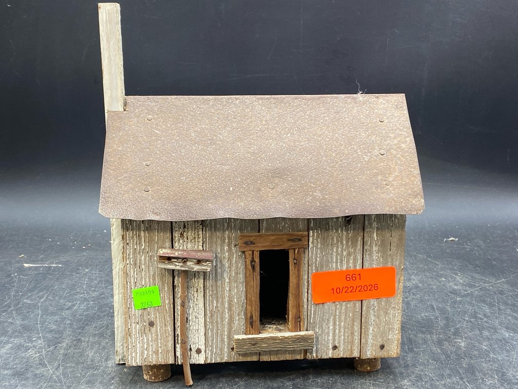 Rustic Wooden Birdhouse