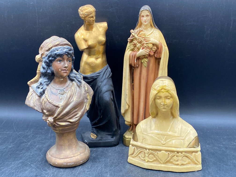 Figural Religious & Related Statuettes