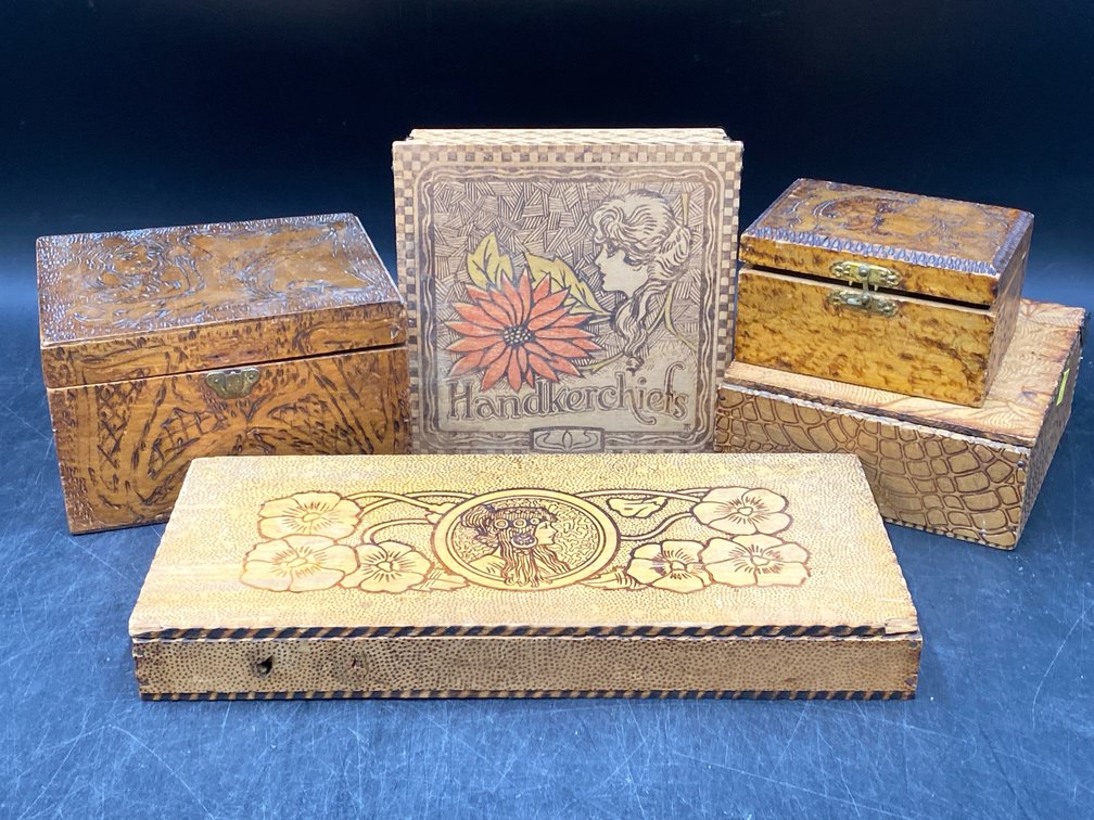 Wooden Vanity Boxes