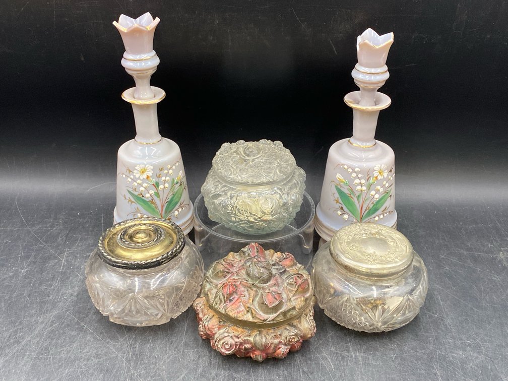 Ladies' Vanity Jars