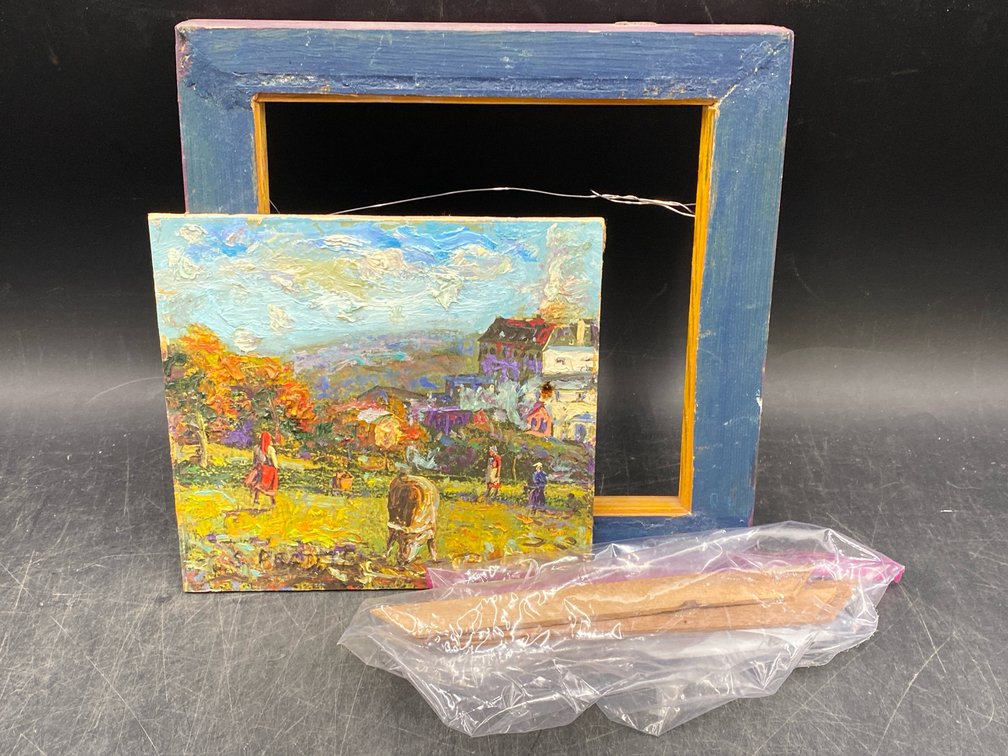 Samuel Baldwin Pratt Virginia (1903-1999, Virginia) Mini Landscape Painting