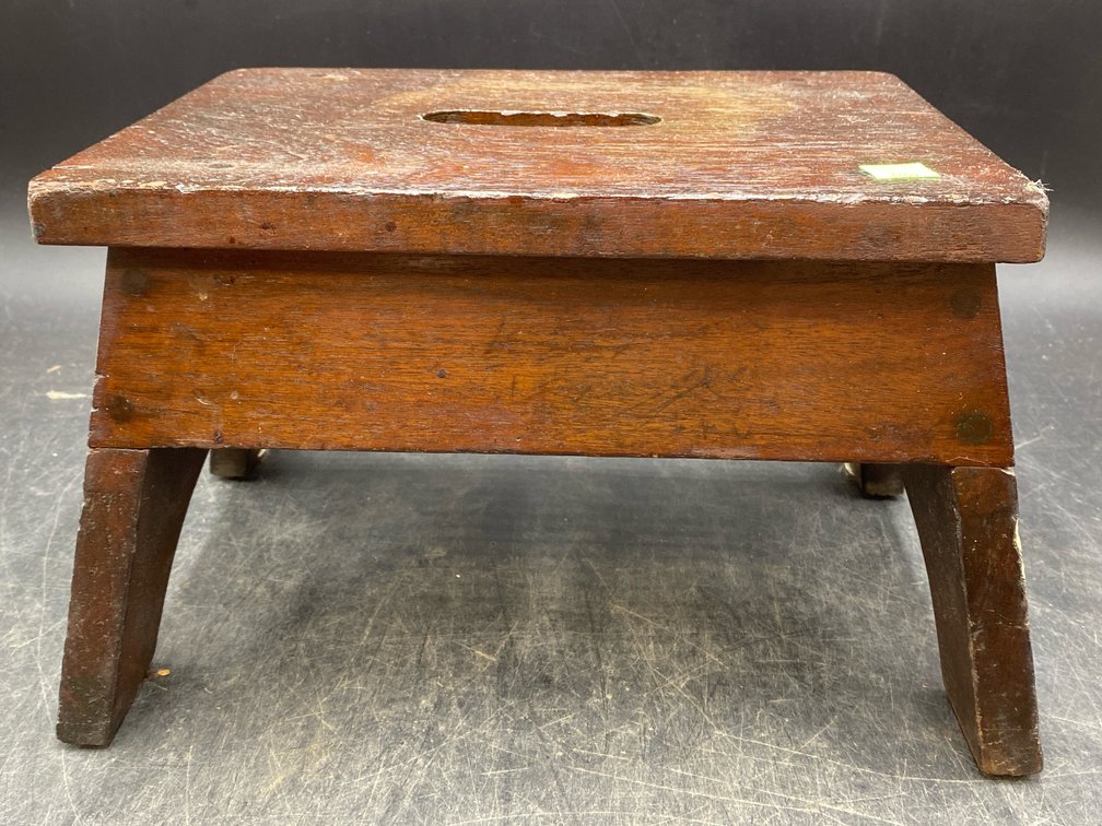 Varnished Milk Stool