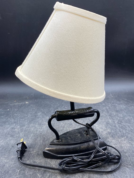 Sad Iron Converted Lamp