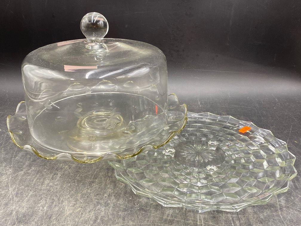 Traditional American Style Clear Glass