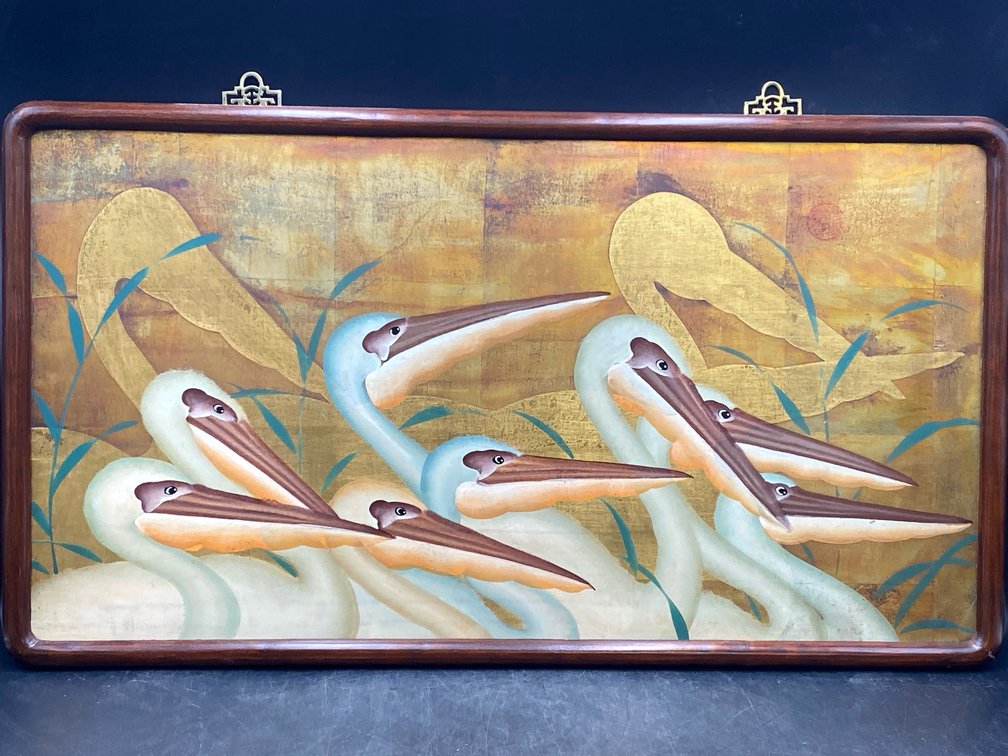 Framed Pelican Artwork