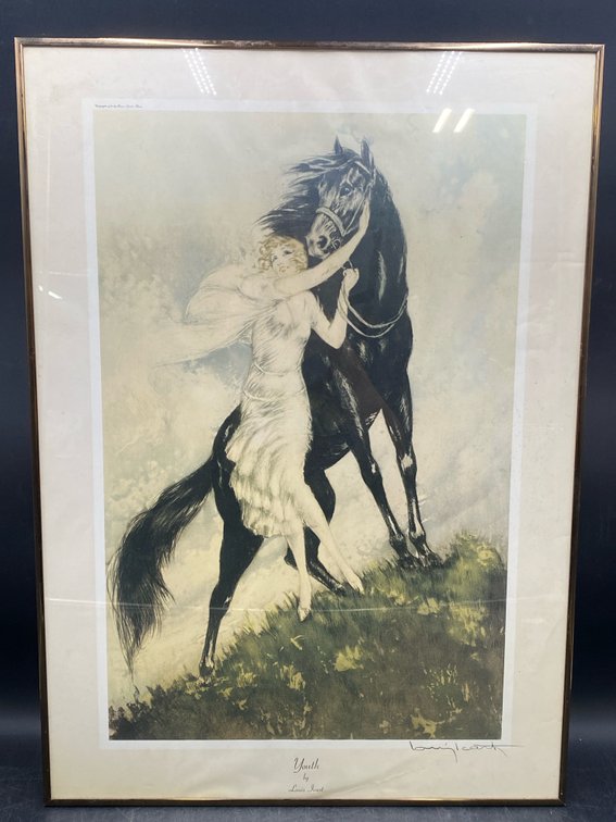 Louis Icart Framed Print