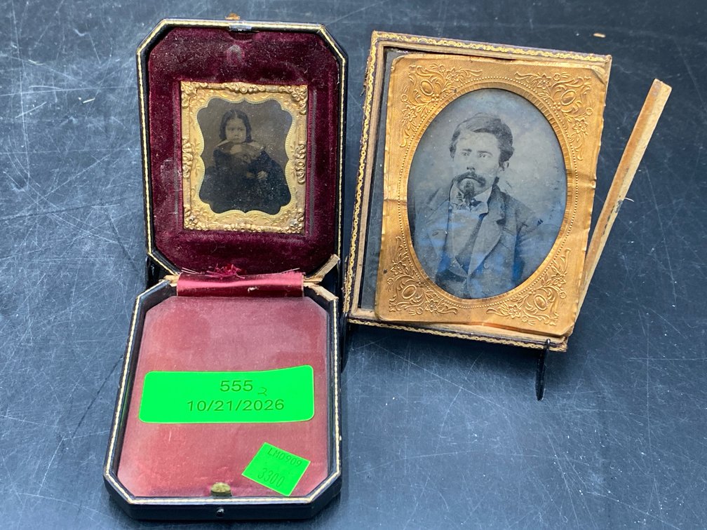 Single Portrait Daguerreotypes