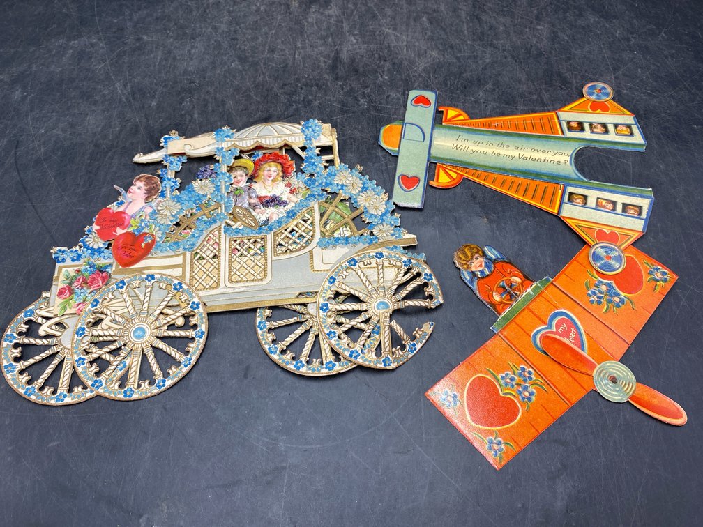 Vintage Paper Pop Up Cards