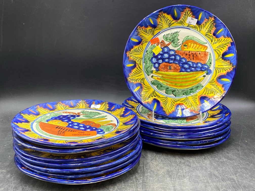 Decorative Mexican Dinner Plates